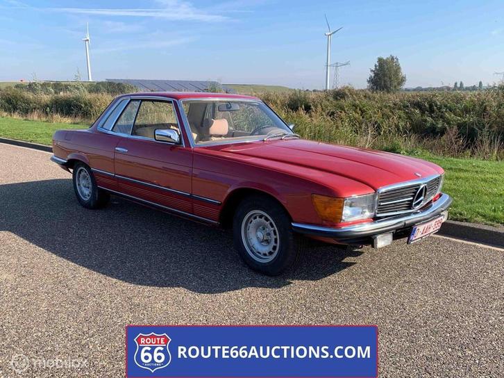 Mercedes-Benz 280 SLC | 1976 | Route 66 Auctions, Auto's, Oldtimers, Bedrijf, Te koop, Mercedes-Benz, Benzine, Overige carrosserie