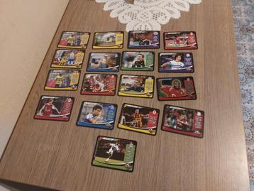 17 Voetbalkaarten/Megakicks/Best of Pro League 2011-2012 beschikbaar voor biedingen