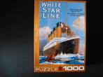 MOOIE PUZZEL WHITE STARLINE, Hobby en Vrije tijd, Ophalen of Verzenden, 500 t/m 1500 stukjes, Zo goed als nieuw, Legpuzzel