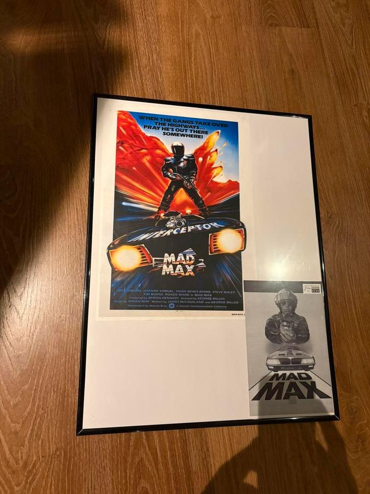 Affiche Mad Max 1 au format A3+livret, Collections, Posters & Affiches, Comme neuf, Enlèvement ou Envoi