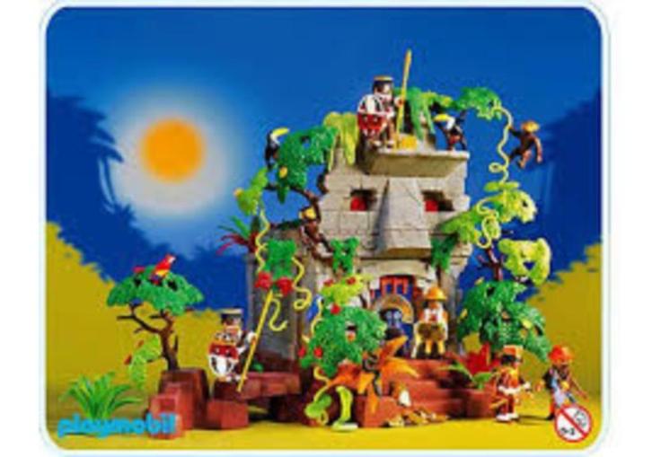 Playmobil Maya-ruïnes 3015, Kinderen en Baby's, Speelgoed | Playmobil, Gebruikt, Ophalen