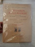 L’invasion allemande dans la province du Luxembourg 14-18, Livres, Utilisé, Armée de terre, Enlèvement ou Envoi, Deuxième Guerre mondiale