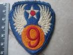 9 ieme Air Force insigne, Envoi