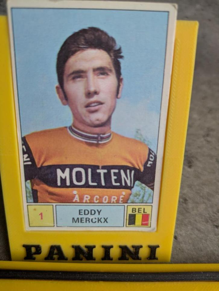 AUTOCOLLANT CYCLISTE PANINI MERCKX EDDY SPRINT 71 1971, Hobby & Loisirs créatifs, Autocollants & Images, Comme neuf, Autocollant