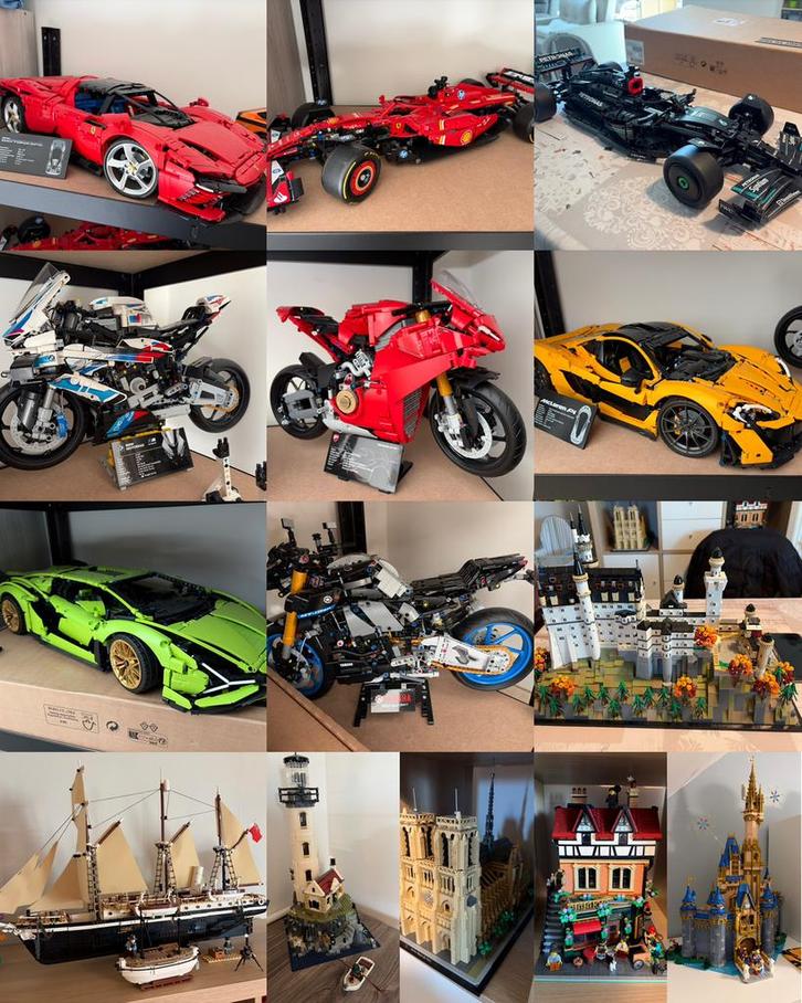 Collectie lego te koop, Zie beschrijving aub, Kinderen en Baby's, Speelgoed | Duplo en Lego, Zo goed als nieuw, Lego, Ophalen