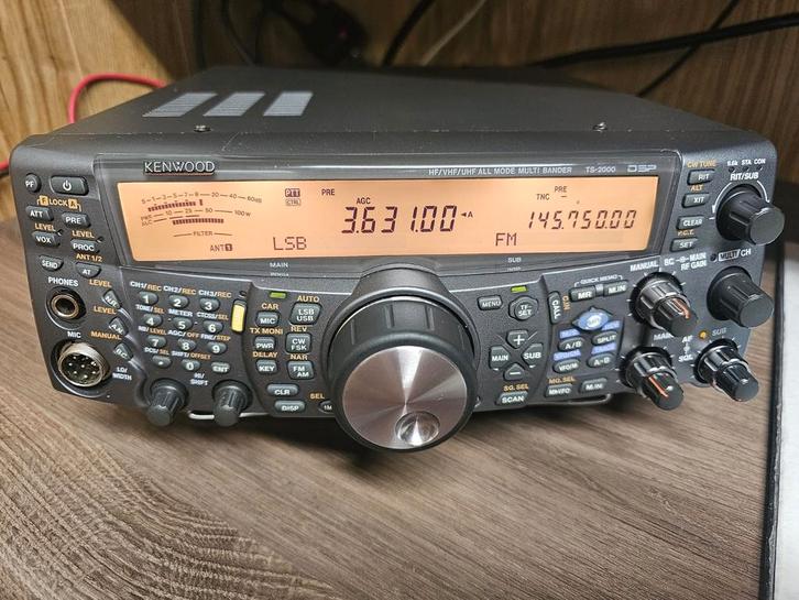 Kenwood ts 2000, Telecommunicatie, Zenders en Ontvangers, Zo goed als nieuw, Zender en Ontvanger, Ophalen of Verzenden