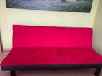 Fluwelen slaapbank, Huis en Inrichting, Slaapkamer | Slaapbanken, Ophalen, Zo goed als nieuw