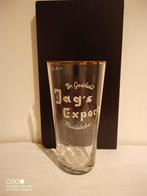 Oud geverfd bierglas Br. Goethals Meulebeke 33CTL, Ophalen of Verzenden, Zo goed als nieuw, Glas of Glazen, Overige merken