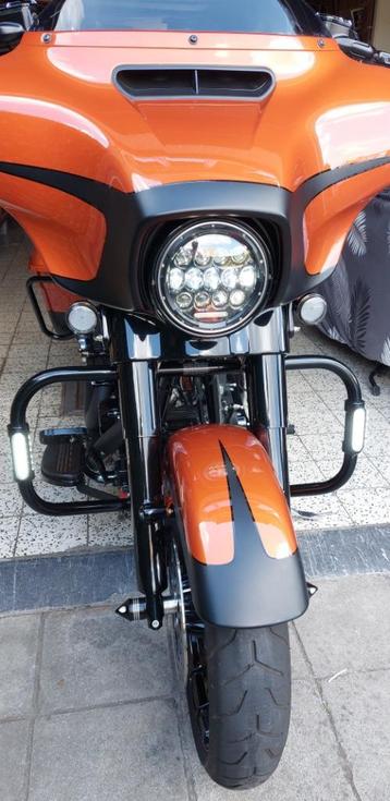 Adaptateur phare LED, H4 à H13 pour phare Harley Davidson 