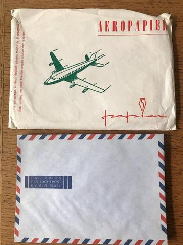 23 enveloppes vintage red bleu, Enlèvement, Enveloppe