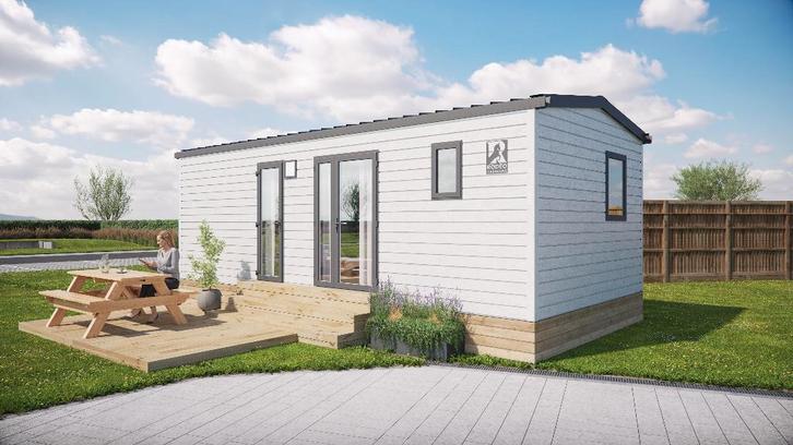 Nouveau Lodge Antilles Premium - 2 chambres - 820 x 400 cm, Caravanes & Camping, Caravanes résidentielles, jusqu'à 4, Enlèvement