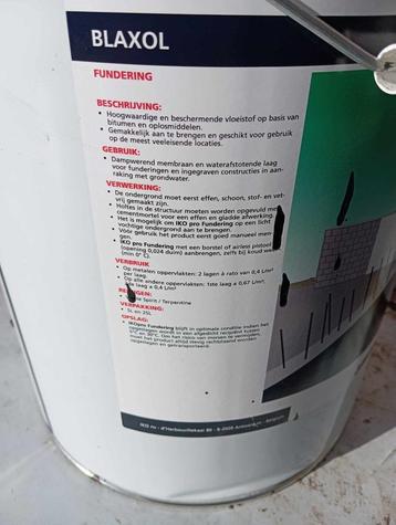 waterdichtmakend product fundering beschikbaar voor biedingen