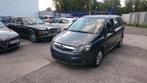 Opel zafira 2007 1900cc diesel 225000km 7 places, Voorwielaandrijving, Monovolume, Zwart, Leder en Stof