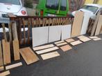 Lot de panneaux et bois, Doe-het-zelf en Bouw, Platen en Panelen, Ophalen, Hout
