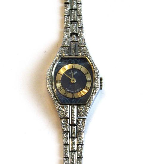 Montre mécanique vintage LUCH pour femme des années 70., Bijoux, Sacs & Beauté, Accessoires Autre, Comme neuf, Enlèvement ou Envoi