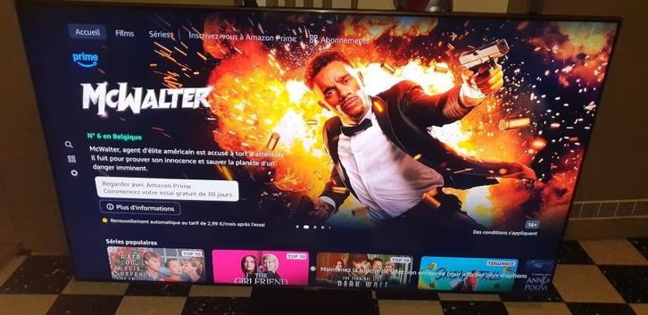 QLED 4K SAMSUNG 65"/165 cm UltraHD 120 Hz, Audio, Tv en Foto, Televisies, Zo goed als nieuw, QLED, 4k (UHD), Samsung, 120 Hz, Smart TV