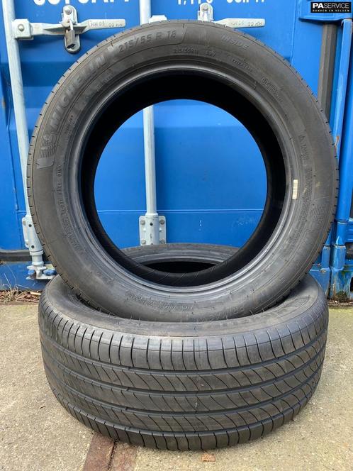 2x Michelin 215 55 18 zomerbanden met 6.4 mm, Auto-onderdelen, Banden en Velgen, Velg(en), Gebruikt, Ophalen of Verzenden