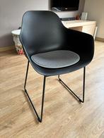 4 designstoelen zwart, Huis en Inrichting, Ophalen, Zo goed als nieuw, Zwart