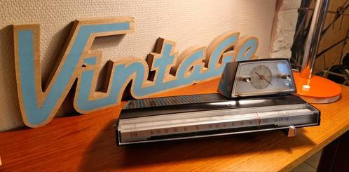Philips vintage space age wekkerradio, Elektronische apparatuur, Wekkers, Gebruikt, Ophalen