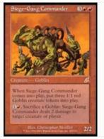 Siege-Gang Commander - SCG - MTG - BETER DAN GD, Ophalen of Verzenden