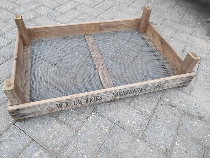 3 bewaar kisten met gaasbodem .met gratis verzending, Doe-het-zelf en Bouw, Kratten en Dozen, Ophalen of Verzenden