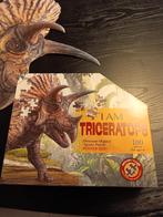 Puzzel dino triceratops, Comme neuf, Plus de 50 pièces, 6 ans ou plus, Enlèvement ou Envoi