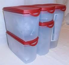Nieuwe ruimtemakers set van tupperware  beschikbaar voor biedingen