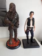 Ensemble Han Solo / Chewbacca Premium Format Sideshow., Collections, Star Wars, Enlèvement, Utilisé