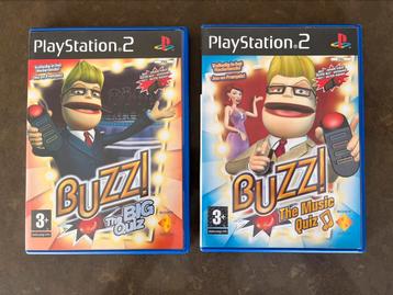 Playstation 2 Buzz games, Puzzel en Educatief, Ophalen of Verzenden, Zo goed als nieuw, 3 spelers of meer