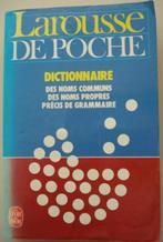 6. Larousse de poche dictionnaire noms communs/propres préci, Librairie Larousse, Utilisé, Français, Autres éditeurs