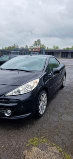 PEUGEOT 207 CC 2009 ESSENCE 129000 KM, Auto's, Zwart, Cabriolet, Zwart, Bedrijf