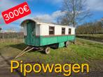 Pipowagen woonwagen Tiny House caravan werfkeet kippenhok 6m, Caravans en Kamperen, Ophalen of Verzenden, Zo goed als nieuw