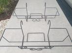 2x stalen bloembakhouder binnenmaten L60 x B17,5 x H14cm, Ophalen, Binnen