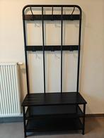 IKEA PINNIG halmeubel – kapstok met bankje & schoenenrek (zw, Huis en Inrichting, Ophalen