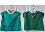 2 babykleedjes 'Groeten 1960' Emerald & British Racing Green, Kinderen en Baby's, Ophalen of Verzenden, Zo goed als nieuw, Overige maten