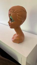Vintage mannequin hoofd, Antiek en Kunst, Ophalen