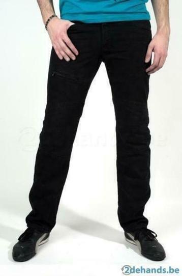 Motorjeans Esquad Jackson deep black - Maat 30