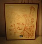 Mooi Speciale Tekening 'Boeken Vliegtuigen Mensen' - R92, Ophalen of Verzenden
