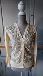 Nieuwe, super mooie ivoorkleurige gilet / vest - maat 38, Kleding | Dames, Truien en Vesten, Ophalen of Verzenden, Nieuw, Maat 38/40 (M)