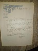 1905 ath hotel duquesne  brief met hoofding, Ophalen of Verzenden, Voor 1920, Gelopen, Waals-Brabant