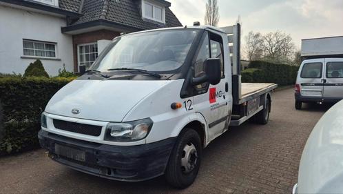 Ford Transit ** 130.000 km ** 2.4 diesel ** Openlaadbak, Auto's, Bestelwagens en Lichte vracht, Particulier, Ford, Diesel, Euro 3