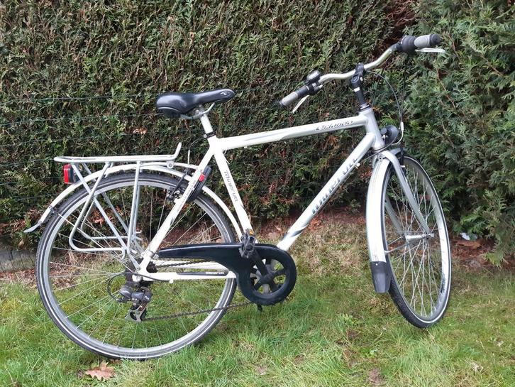 Minerva maat 55, Fietsen en Brommers, Fietsen | Heren | Herenfietsen, Gebruikt, Overige merken, 53 tot 57 cm, Versnellingen, Ophalen