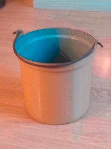 GROTE emaille emmer/cache pot, Enlèvement ou Envoi