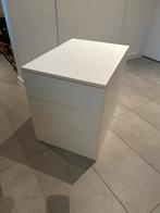 4x Witte ladekast, Huis en Inrichting, Kasten | Ladekasten, Ophalen, Gebruikt, 50 tot 100 cm, 3 of 4 laden