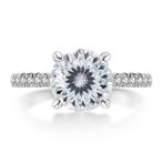 Nieuwe ring,3 karaat,diamanttest positief!, Verzenden