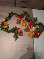 Vintage kerstslinger met beerdjes, Ophalen of Verzenden, Zo goed als nieuw