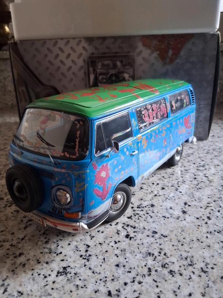volkswagen t2a die ludolfs schuco 1:18., Hobby en Vrije tijd, Modelauto's | 1:18, Auto, Ophalen