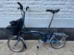 Brompton C-line H6RN - unique shades of blue, Fietsen en Brommers, Ophalen, Brompton, Versnellingen, Zo goed als nieuw