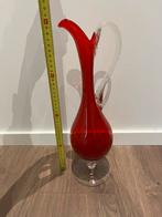 Rood vintage vaasje / kannetje, Ophalen of Verzenden