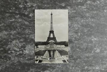 Postkaart 25/11/1953 De Eiffel toren, Parijs Paris Frankrijk